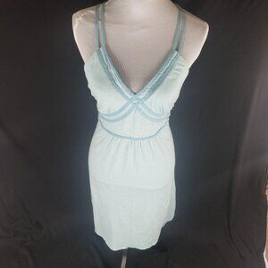 Athleta Avalon Dress Women's Light Blue Dress Adjustable Strap Dress, XL, cross